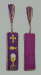 Finished needlepoint bookmark